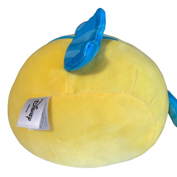 Squishmallows Disney Flounder Plush Fish 10" Little Mermaid Soft Toy - Picture 4 of 6